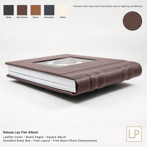 Rectangle Deluxe Album - Dark Brown