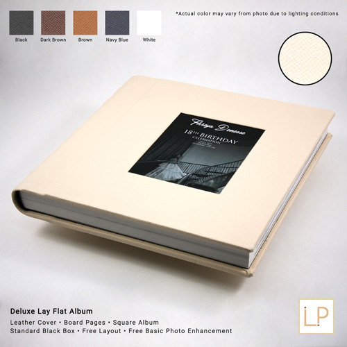 Square Deluxe Album - White