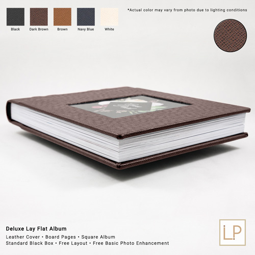 Rectangle Deluxe Album - Dark Brown