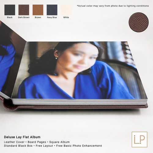 Rectangle Deluxe Album - Dark Brown