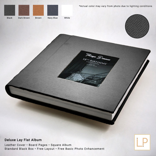 Square Deluxe Album - Black