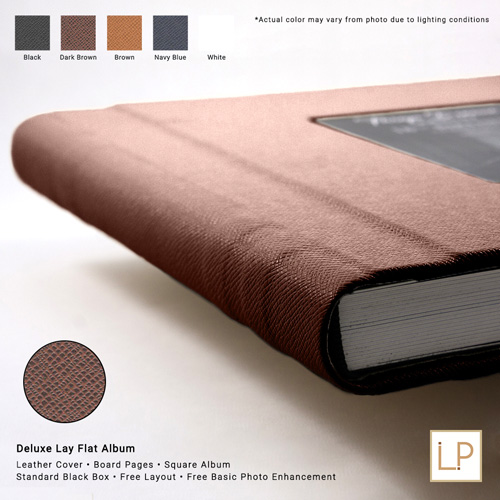 Square Deluxe Album - Dark Brown