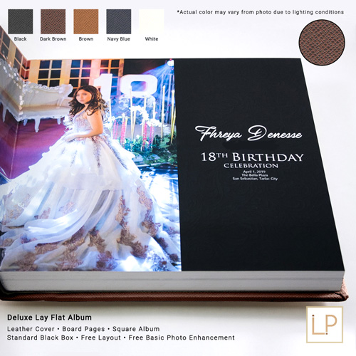 Square Deluxe Album - Dark Brown