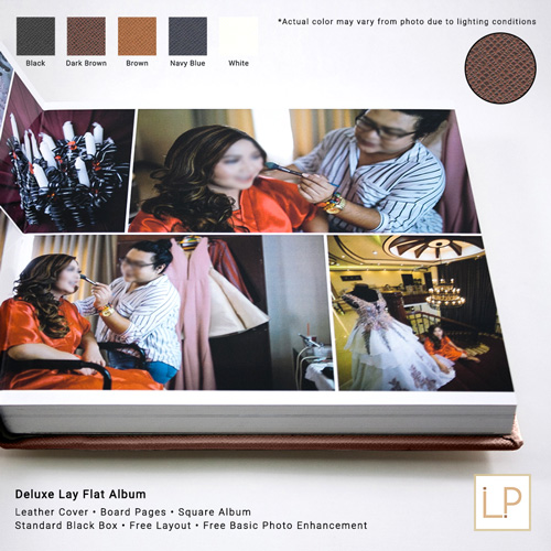 Square Deluxe Album - Dark Brown