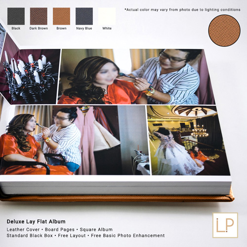 Square Deluxe Album - Brown